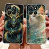5G For Honor LGN-NX1 Case For Honor 400 Smart Cover Clear Luxury Butterfly Love Fashion Flowers Cool Lion Funny Painted Casing