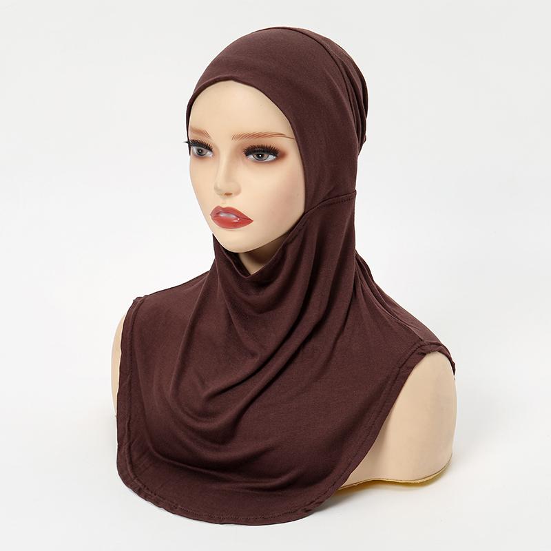 Новый мусульманский подхиджаб, внутренняя шапочка для хиджаба, мусульманский платок на голову, внутренние шапочки для хиджаба, исламский подхиджаб, шапочка-шарф ниндзя для хиджаба, костяная шапочка