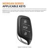 For Mg Morris Garages Zs Mg5 Mg6 Ev Ezs Hs Ehs   Keyless Protector Car Key Case Leather Cover Shell Car Accessories