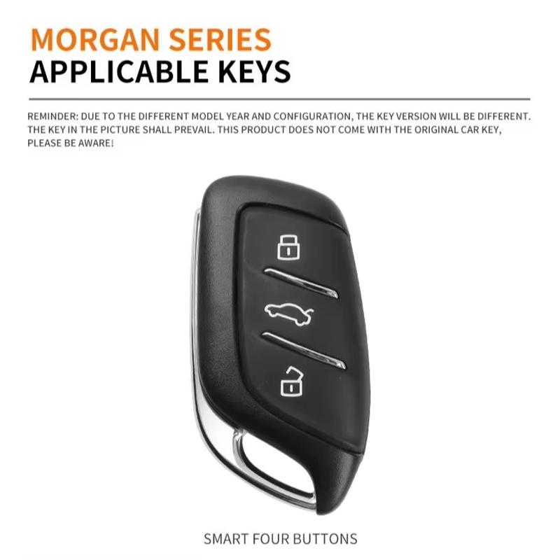 For Mg Morris Garages Zs Mg5 Mg6 Ev Ezs Hs Ehs Keyless Protector Car Key Case Leather Cover Shell Car Accessories