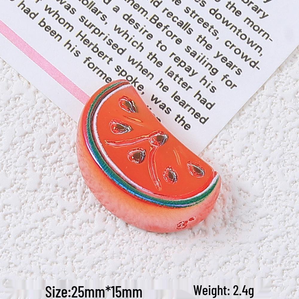Electroplated Grape Resin Edible Toy DIY Cream Glue Clog Shoe Buckles Jewelry Accessories