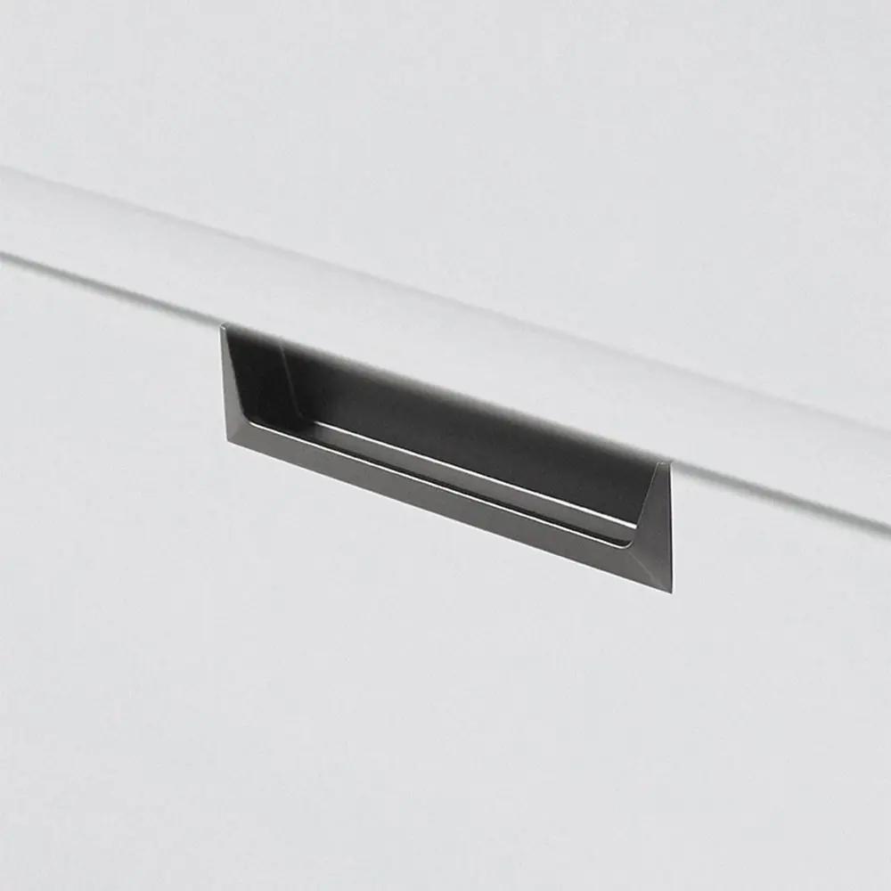 Accessories Hardware Cabinet Handle Modern Simple Cupboard Door Pulls Stainless Steel Invisible Pull Home Decor