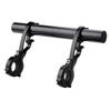 Bike Cycling Handlebar Extender Extension Holder Mount for GPS Lamp Units Headlights (Black)