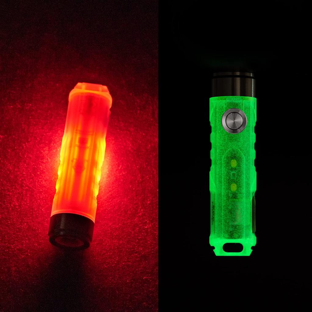 RovyVon A5 G4 USB C Flashlight with Red 650 Outdoor Mini EDC High Ideal Holiday Gift Idea Sidelight, Lumens, Rechargeable, Brightness, Multi-Function