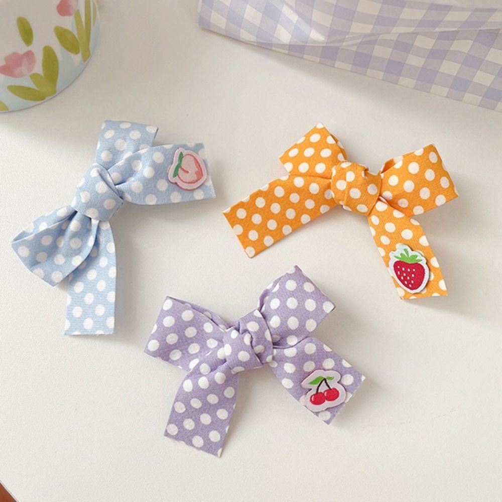 

Hair Accessories Bow Hair Clip Cloth Sweet Barrettes Lovely Cute Hairpin Photograh