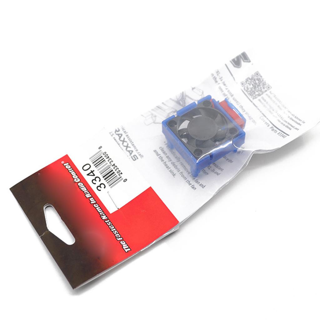 ESC Lüfter für VXL-3S Velineon Brushless BL-2s Kühlkörper 3340 für Traxxas Bandit Rustler Stampede Slash 2WD / 4X4 VXL Teile