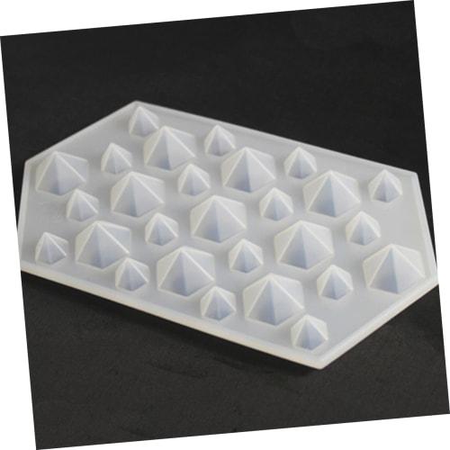 SHOWERORO Silicone Ice Cube Mold, Diamond Ice Cube Maker for Freezers, Kitchen Ice Maker, Ice Cube Tray Mold, Multi-Grid Ice Maker