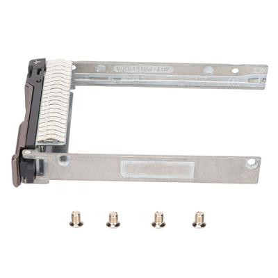 Hard Drive Tray 2.5in Silver Black SASSATA Interface Metal ABS HDD Bracket for Dell M620 M820 M520