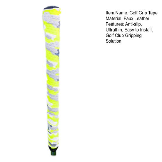 Golf Grip Wrapping Tape Non-slip PU Overgrip Tapes Convenient Regripping Solution for Golf