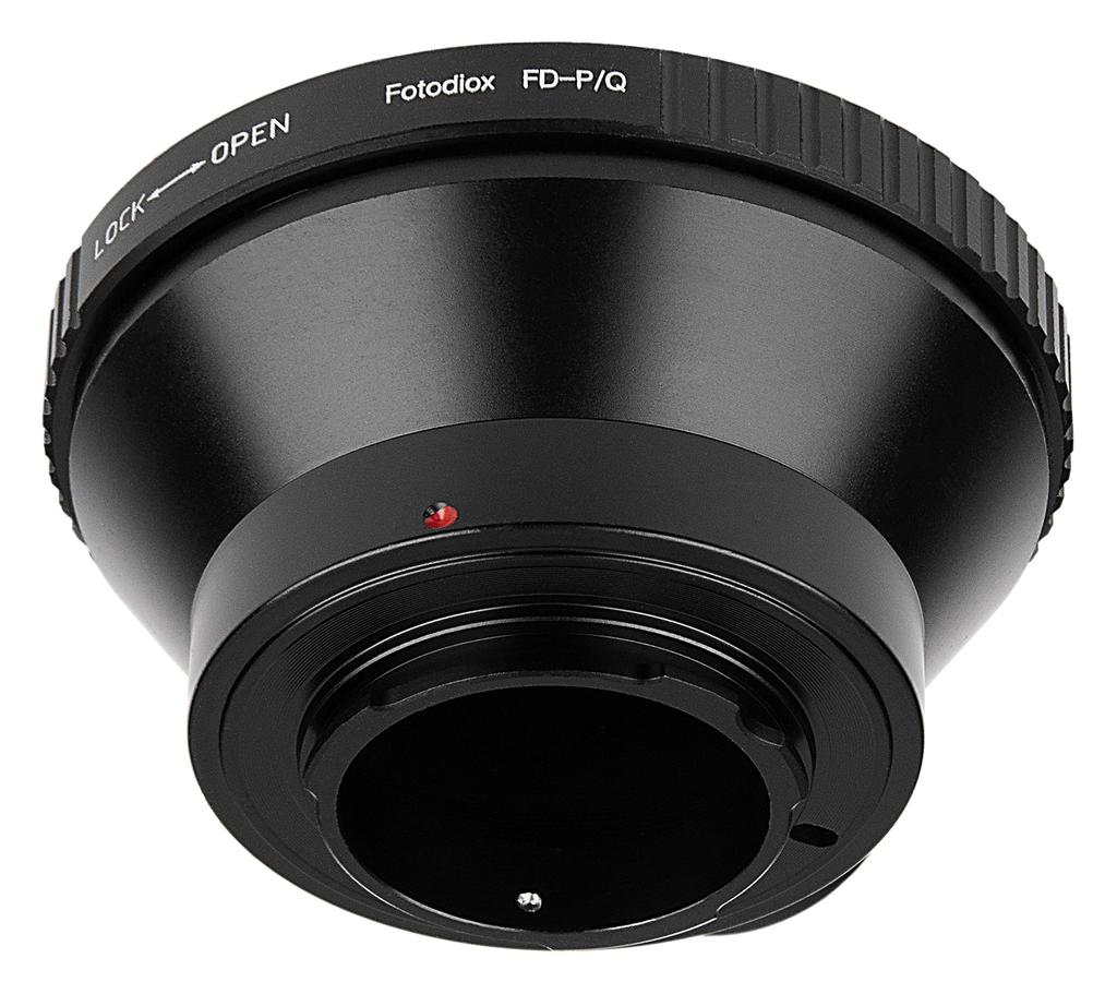 Fotodiox Lens Mount Adapter Canon FD FL 35mm SLR Lenses to Pentax Q Mount Mirrorless Cameras - & (PQ)