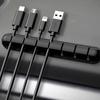 1 pc-Wire Manager USB Wire Management Clip, suitable for 3-pack cable clips in cars, homes, and offices
