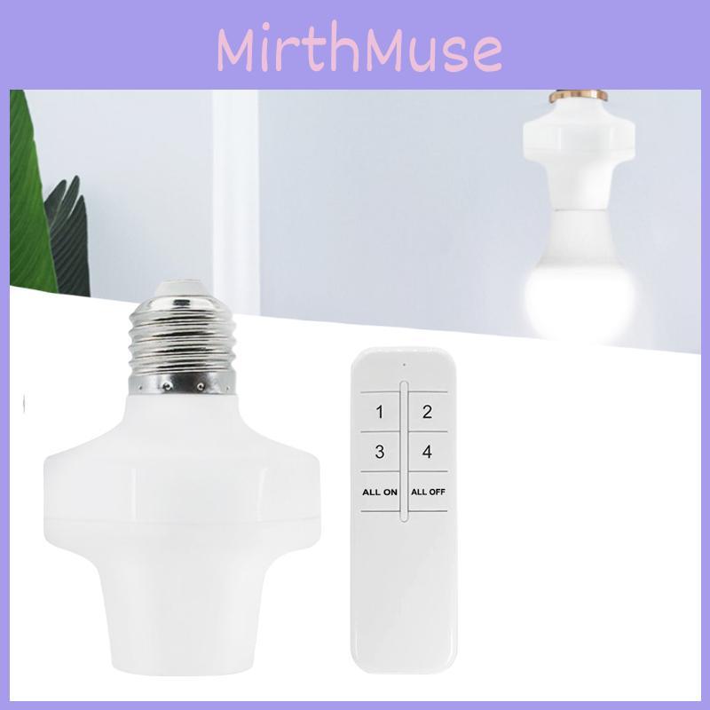 E26 E27 Wifi Smart Light Socket With Remote Control For Home Automation