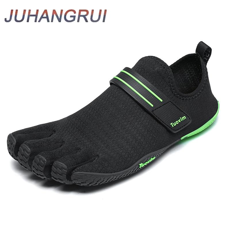 Anti Slip and Shock-absorbing Men s and Women s Five Finger Shoes Lightweight and Breathable Men s Indoor Fitness Split Toe Shoe 36