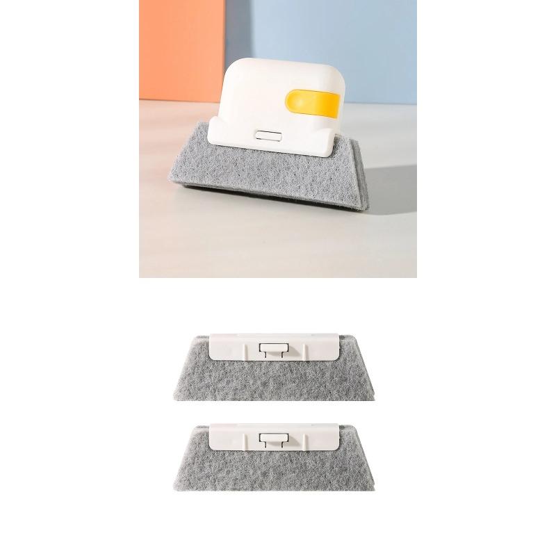 Multi Functional Window Cleaning Brush, Two In One Detachable Window Slot Brush, Glass Window Slot Dead Corner Brush Cleaning