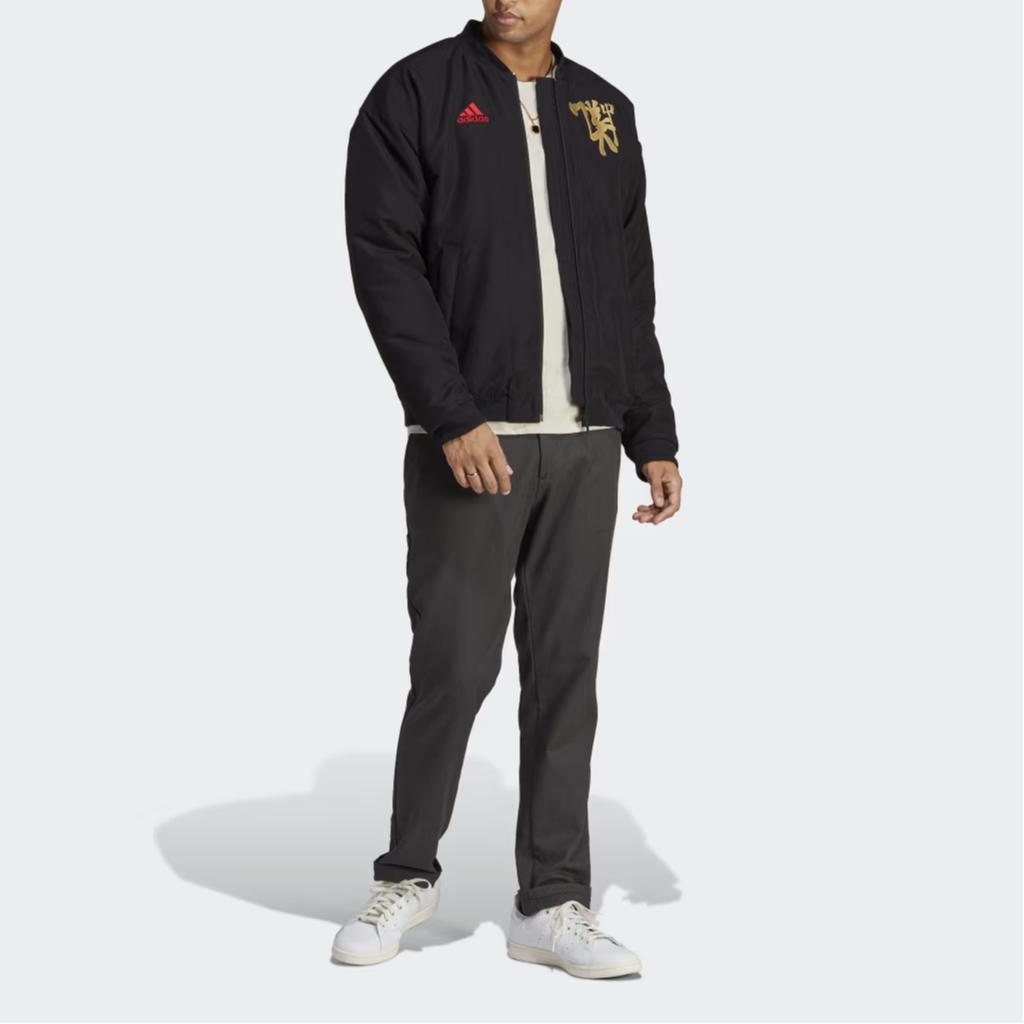 New Adidas Manchester Jacket Men's Black HT1991