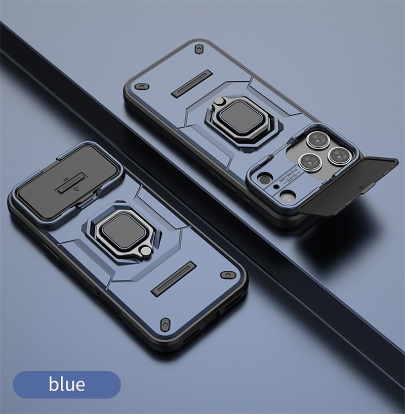 For iPhone 17 Pro Max Case Slide Camera Len Cases iPhone 17 Air iPhone 17 Pro Max Cover Bumper Shockproof Armor PC Phone Cover