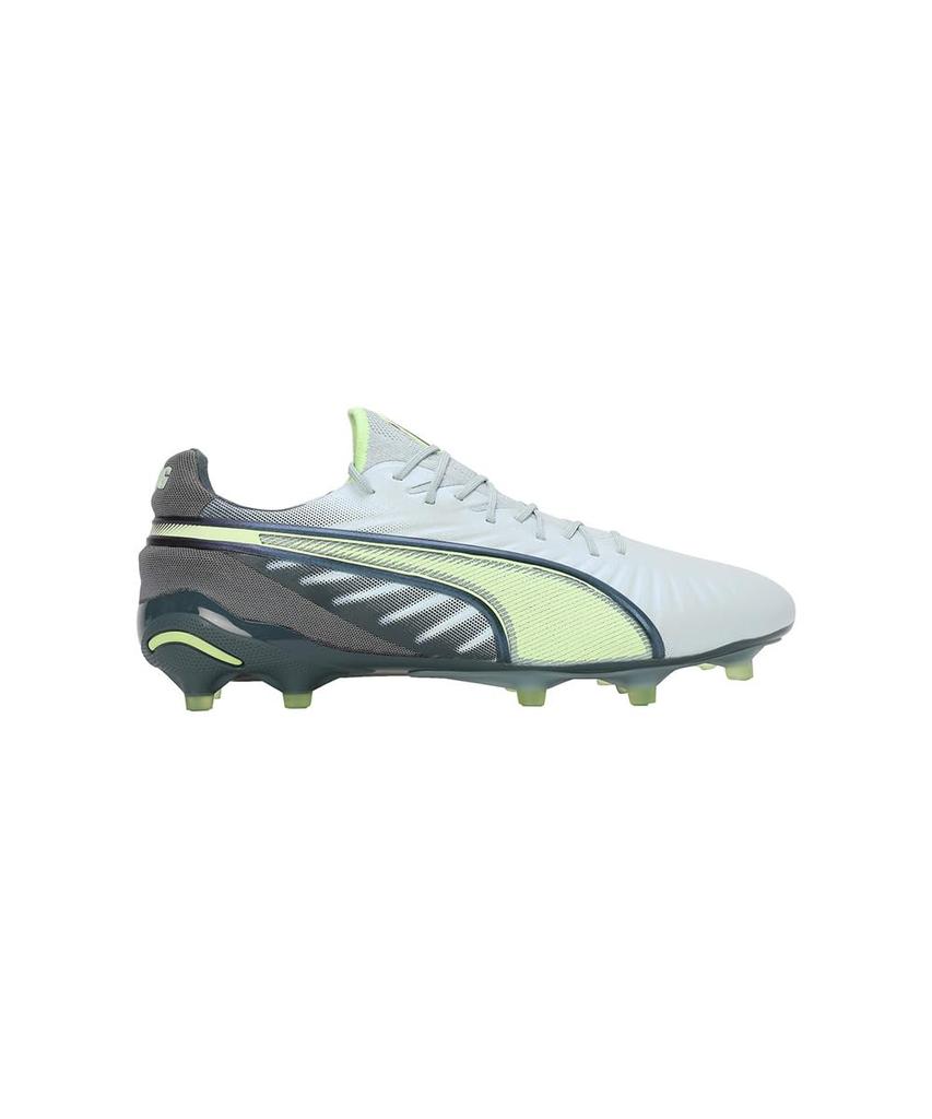 Puma King Ultimate Soccer Cleats for Natural and Artificial Turf Size FG/AG (Ice Gray, 27.0, Men's, 10780903)