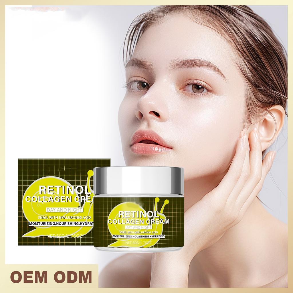 Collagen Moisturizing Cream Deeply Nourishes And Tightens The Skin, Improves Dryness And Roughness, Enhances Elasticity And Revives The Skin.