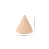 10pcs 3.1Cm Diy Wooden Unpainted Ornament For Ring Display Stand Holder Rack Organizer Cone Craft Wood Diy Cone Wood Craft