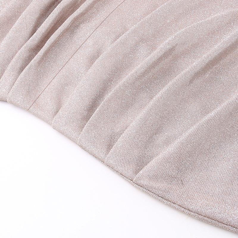 Dam Eleganta Långklänningar Vår Ny Enfärgad Slim Sexig Het Hjärtformad Halter Spagetti Glitter Balklänningar