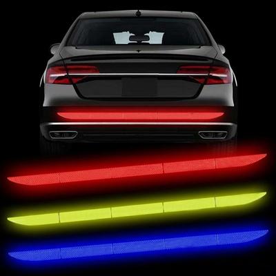1PC Sicherheit Auto Stamm Reflektor Aufkleber Auto Körper Zubehör Auto