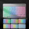 OLOEY 10-inch RGB Backlit Bluetooth Keyboard with Mouse