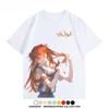 Evangelion Asuka Langley Soryu "Haircut" Print Oversized Anime Streetwear Women And Men T-Shirt