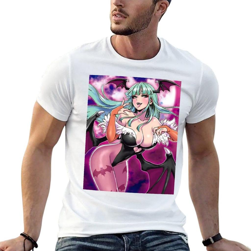 morrigan aensland 4 T-Shirt Casual Pattern Print Tee Shirt