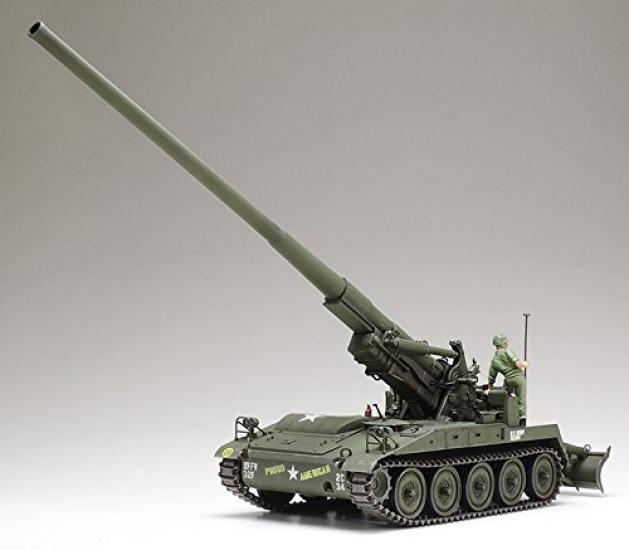 Tamiya Italeri Series US Army Cannon M107 Vietnam War Plastic Model 37021 1/35 No.21 Self-Propelled