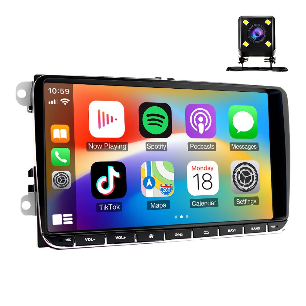 9" Car Radio Android 11 Carplay Navi Camera Compatible for VW GOLF 5 6 Touran Polo 6R T5 Caddy