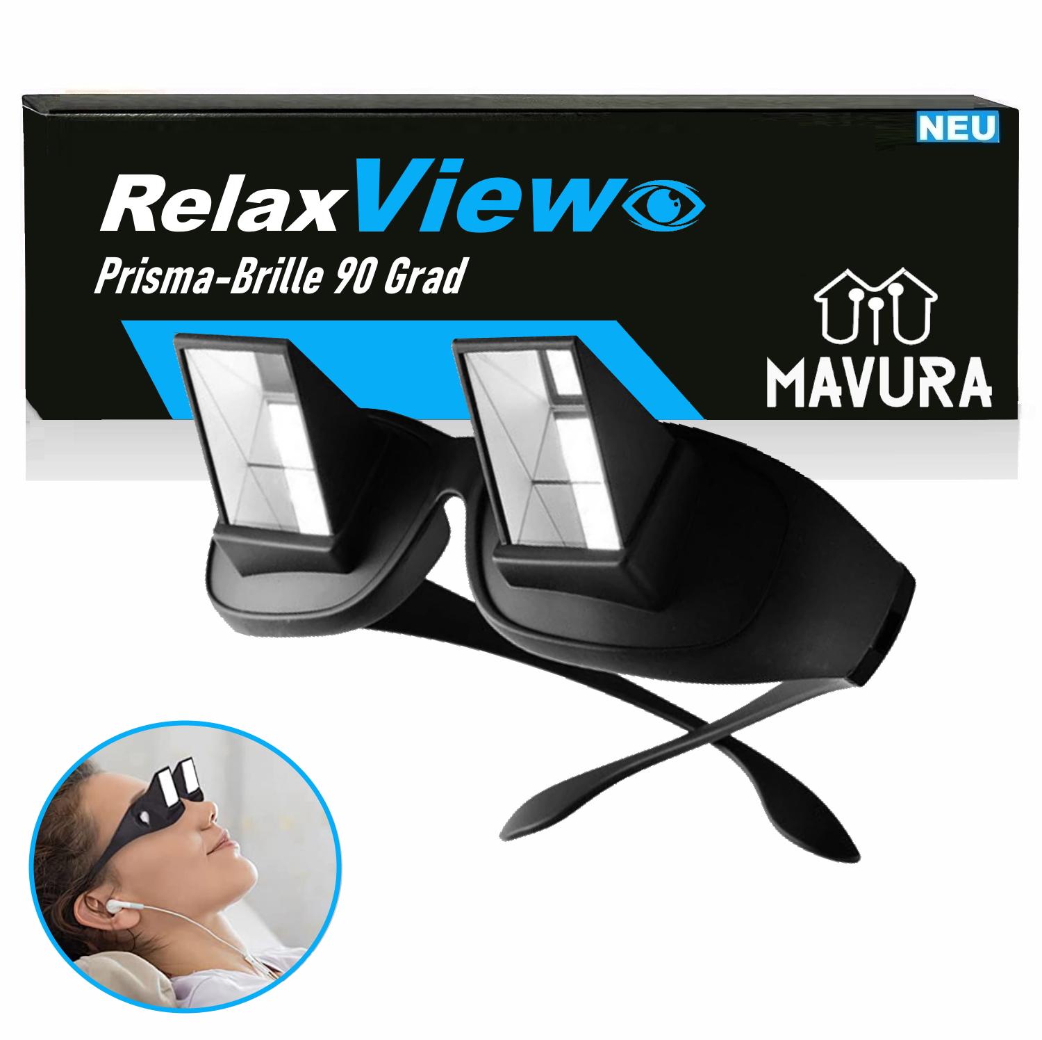 

RELAXVIEW prism glasses 90 angle reclining glasses mirror glasses angled glasses