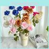 Artificial Flower Rose Wedding Hotel Restaurant Decoration Desktop Ornament