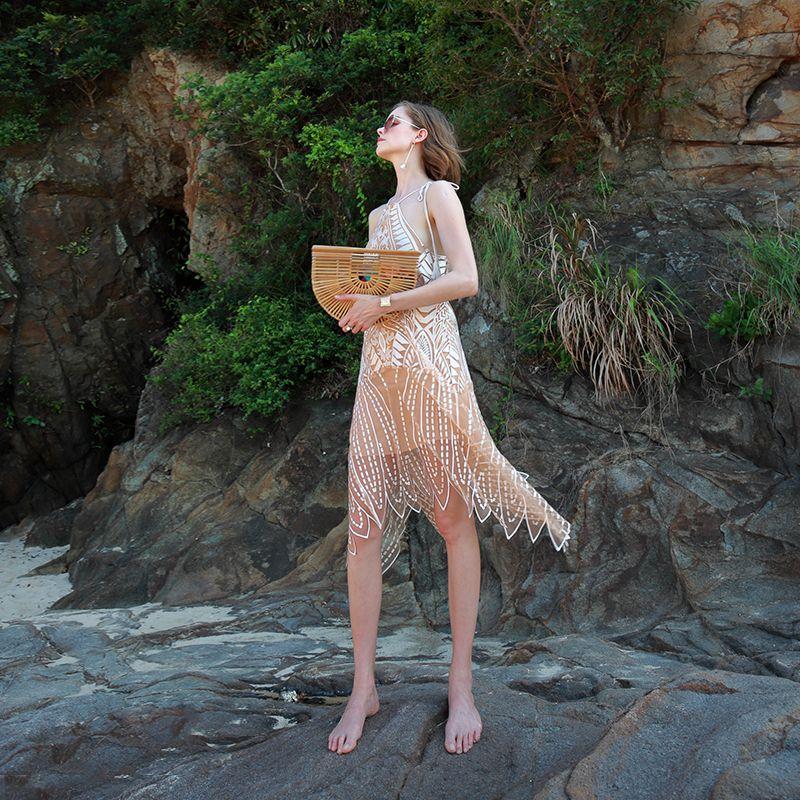 

Модная пляжная юбка в богемном стиле для музыкального фестиваля Champagne Gold S