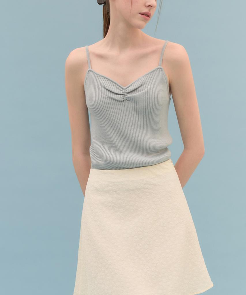Poyueoaijeuonli Moire Knit Sleeveless (4 Colors)