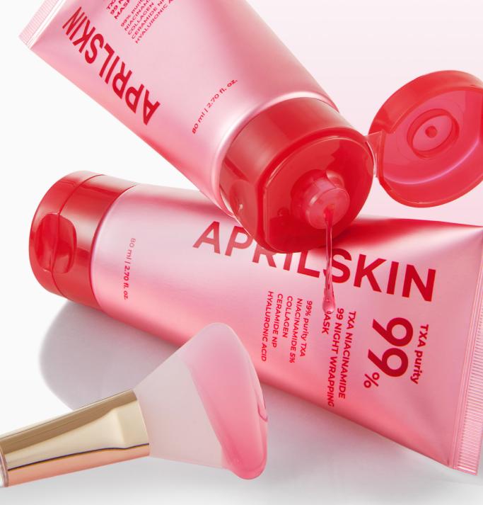 Aprilskin Tranexamic Acid Wrapping Mask 80ml – Brightening & Hydrating