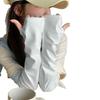 UPF 50+ Ice Silk Arm Sleeves Outdoor Lightweight Sun Arm Sleeves Breathable Cooling Effect UV Protection Arm Sleeves Elastic