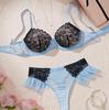Bra Set Comfortable Sexy Lace Sexy Unlined Bra French Small Fresh Lingerie Set