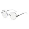 Frameless Photosensitive Color-Changing Women's Reading Glasses for Seniors – Day & Night Dual-Use Fashion Style