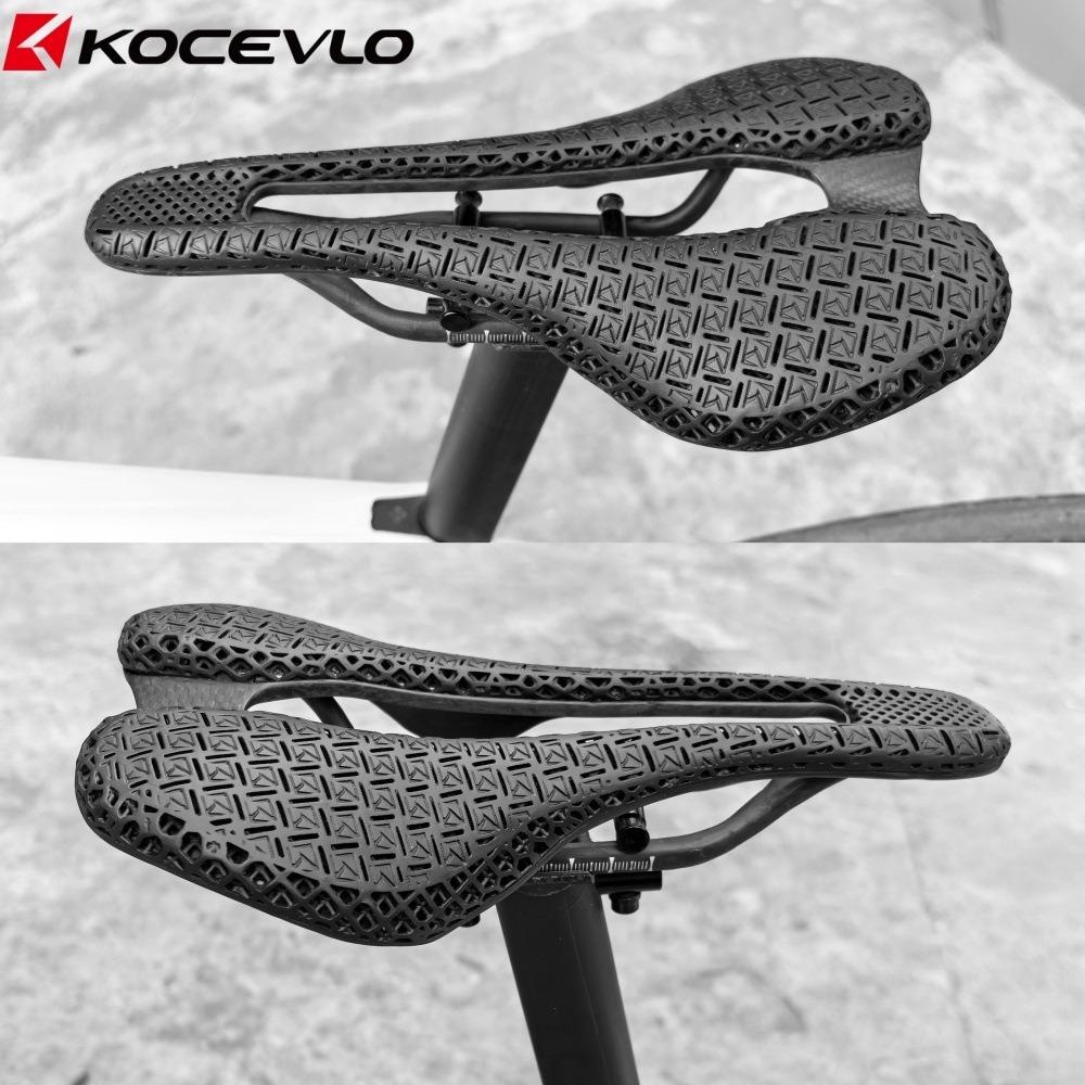 Slr 3D Printed Carbon Bicycle Saddle Ultra Light 155G Mtb Xc Road Gravel Off-Road Bike Seat Fit For Racing Cycling Auto Accessories