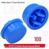 Mingwu Electronics Colorful Round Keycap Switch Caps - B3F Plastic Accessories