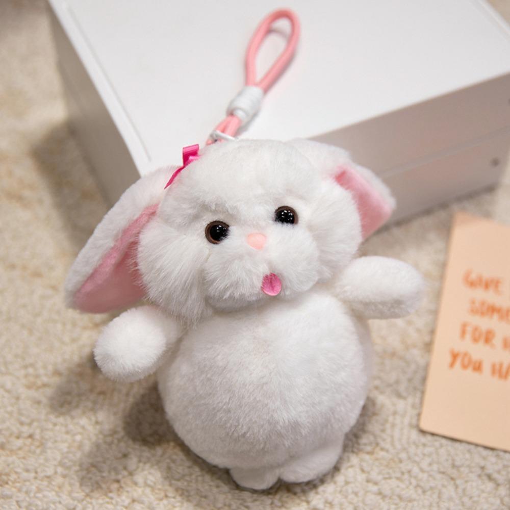 Raccoon Animal Doll Keychain Bear Plush Toys Small Pendant Capybara Plush Keychain  Home Decor