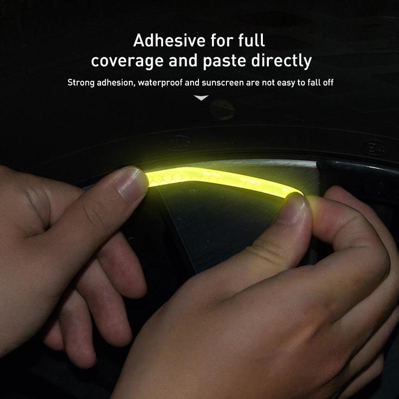 20PCS Car Wheel Waterproof Reflective Sticker