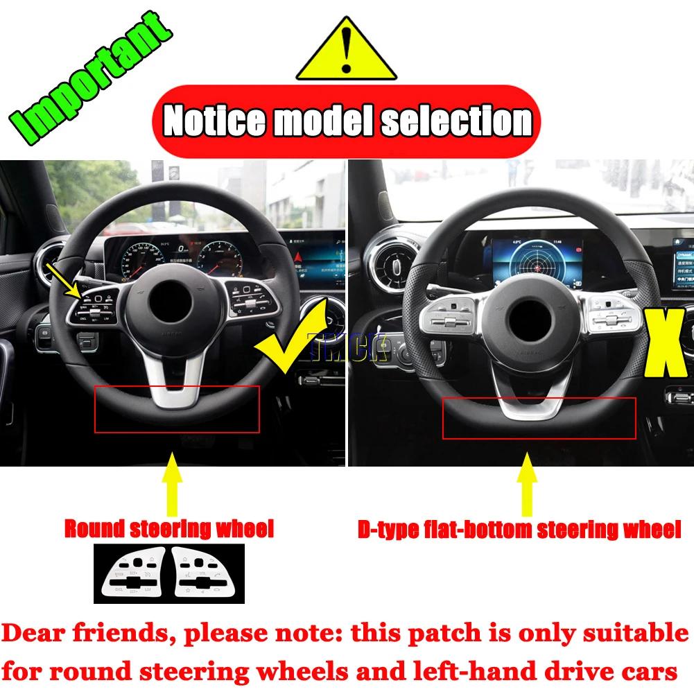 BARU7 Hot Spoilers WingsCar Center Console Armrest Box Switch Trim Cover For Mercedes Benz AMG W177 V177 W247 C118 W118 X247 H247 A B