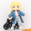 Cool Jackets Doll Coat Jackets Warm Clothing Doll Clothes DIY Toy OB11 Windbreaker Coat  Kids Gift