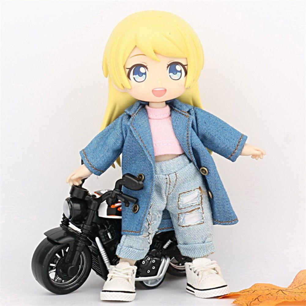 Cool Jackets Doll Coat Jackets Warm Clothing Doll Clothes DIY Toy OB11 Windbreaker Coat  Kids Gift