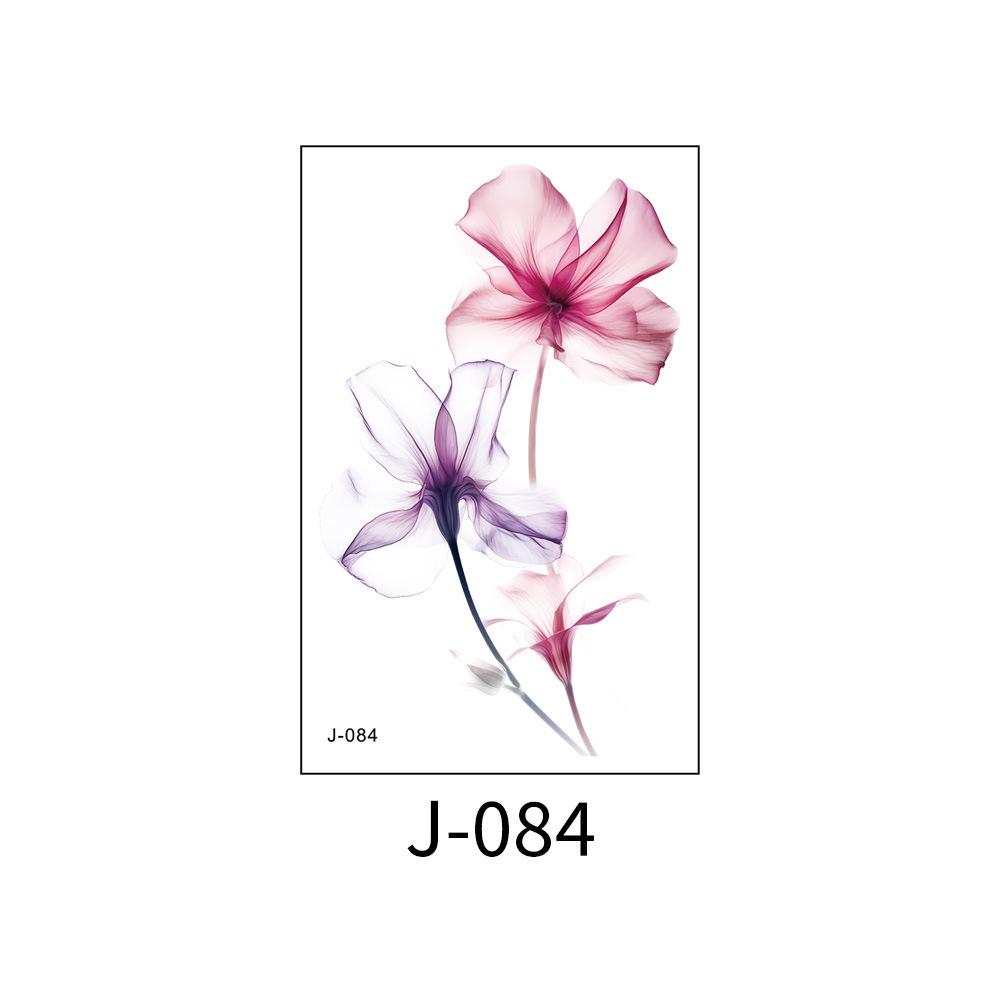 Aquarell Blumen Temporäre Tattoos: Wasserfest, Schweißfest, Langanhaltend für Fotografie, Handgelenke, Knöchel