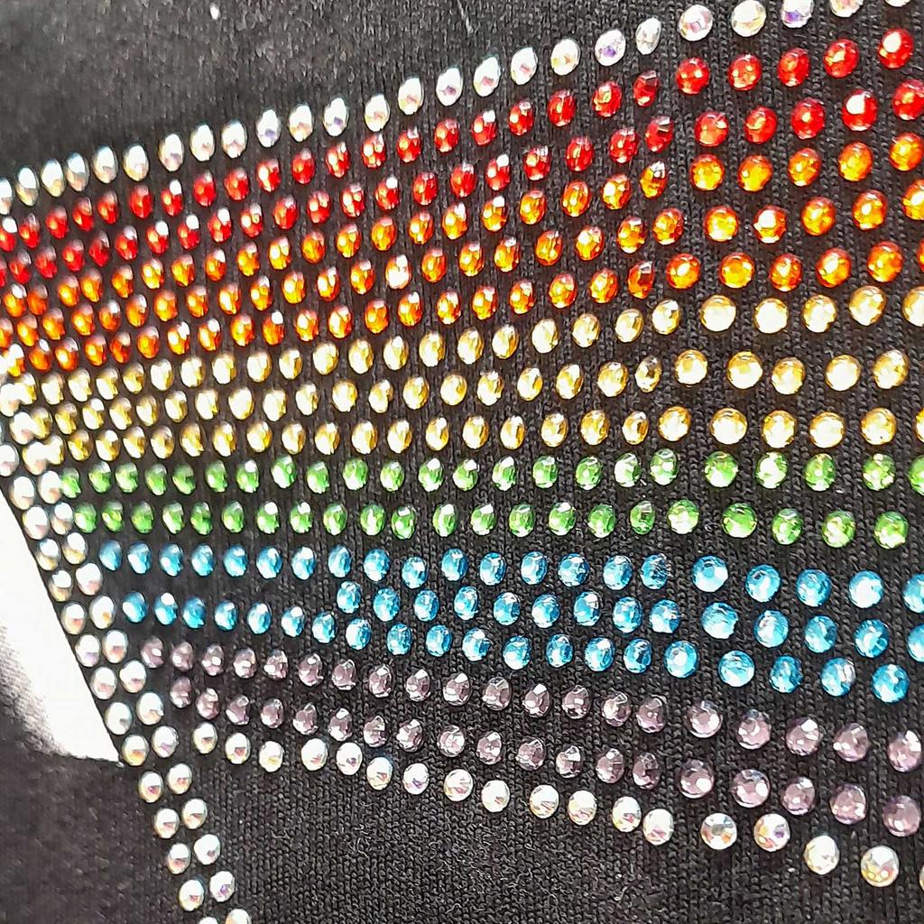 Pink Floyd Womens/Ladies Dark Side Of The Moon Embellished T-Shirt