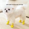 Four Seasons Non-Slip Pet Socks with Big-Eyed Cartoon Design