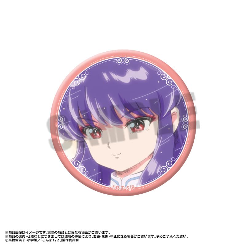 TV Anime "Ranma 1/2" Trading Can Badges Vol.2 10-Piece Box