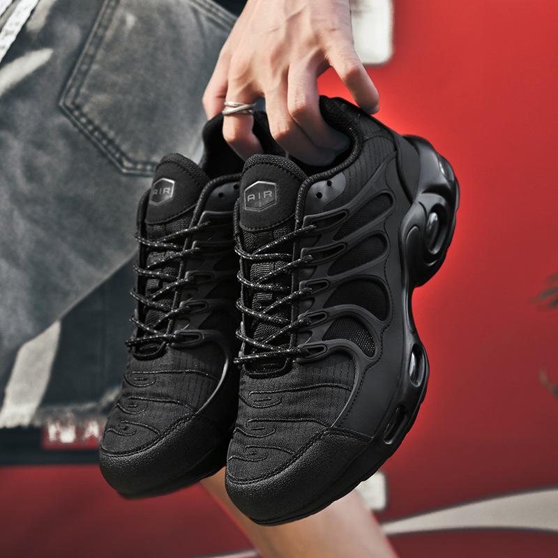 Spring and Autumn New Sports Fashion Lace-up Air Cushion Sneakers Couple Sneakers Men's Breathable
